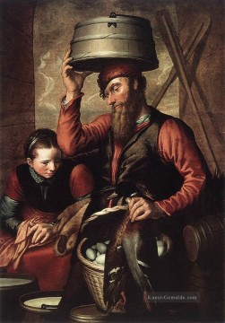  Maler Malerei - Geflügelhändler Niederlande historische Maler Pieter Aertsen